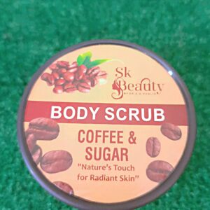 cofee suger body scrub