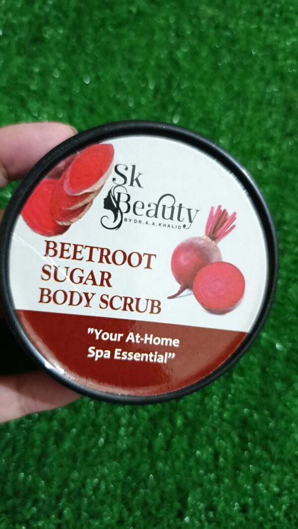 beetroot body scrub